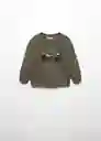 Sudadera Mountain Khaki Talla 70 Niños Mango