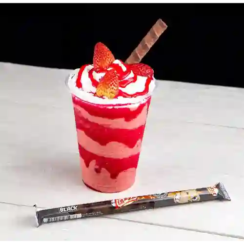 Frappé de Fresa