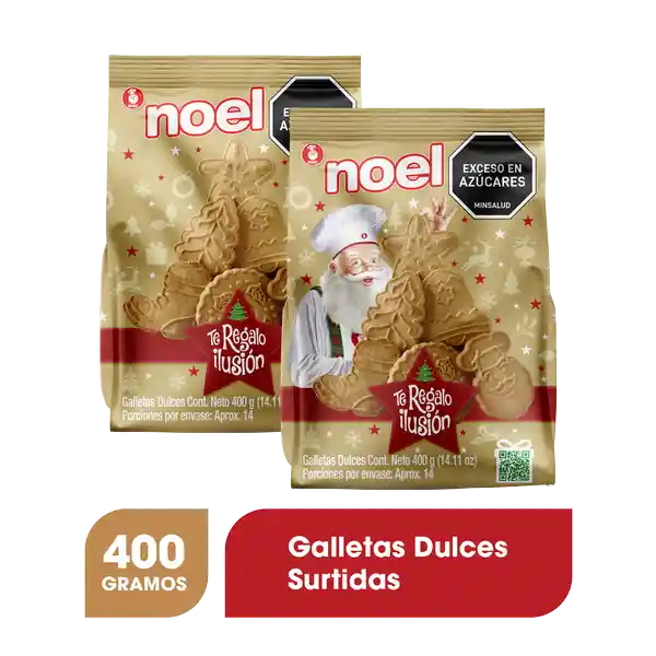 Noel Galleta Navidad 400 g