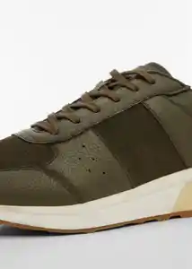 Zapatos Deportiva Rule Khaki Talla 45 Hombre Mango