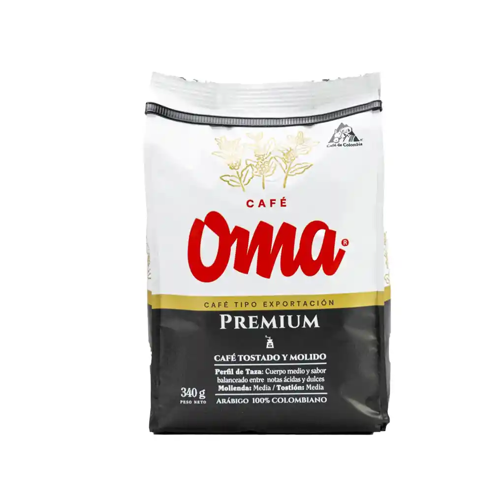 Oma Café Premium Tostado y Molido