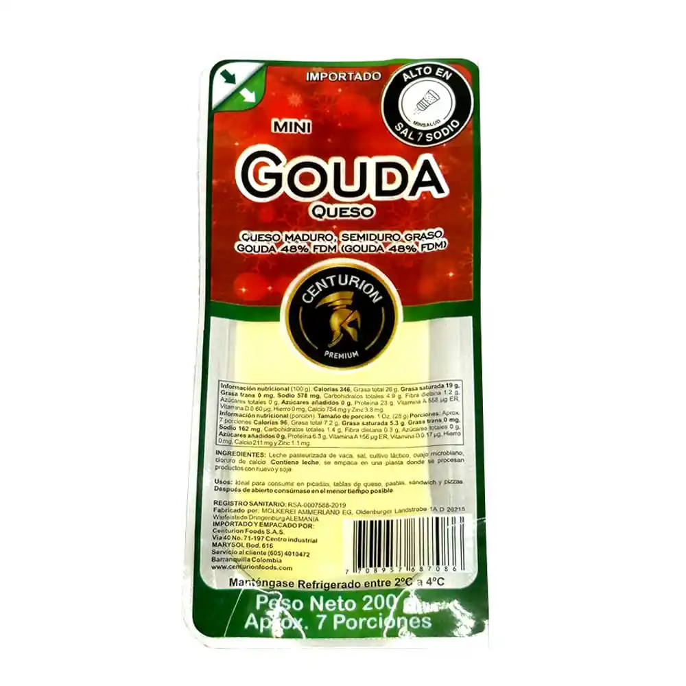 Mini Qso Gouda Nat Centurion