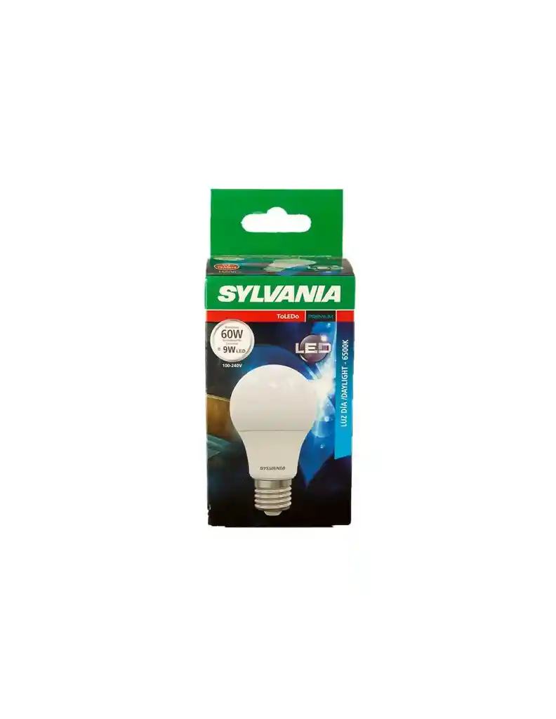 Sylvania Bombillo Toledo 9 W Led 60 W Luz Día