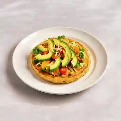 Arepa Superrellena, Verduras Y Queso