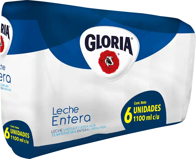 Gloria Leche Entera con Uht 