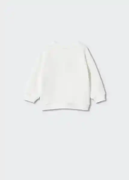 Sudadera Minnieb Offwhite Talla 71 Niñas Mango