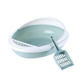 Calabaza Arenera Para Gato Sencilla Estilo Huevo Con Pala
