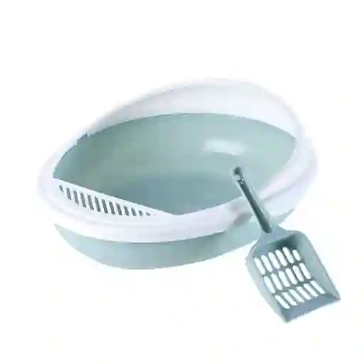 Calabaza Arenera Para Gato Sencilla Estilo Huevo Con Pala