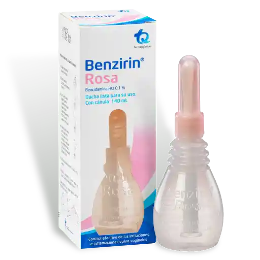 Benzirin Rosa Ducha Vaginal (140 mL)