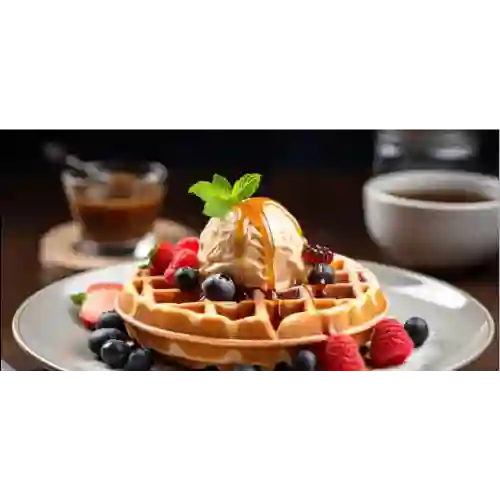 Waffle de Frutos Del Bosque