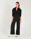 Pantalón Mujer Negro Talla 4 Rifle