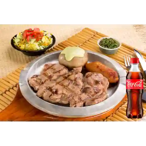 Combo Bondiola de Cerdo + Coca Cola Original 400 ml
