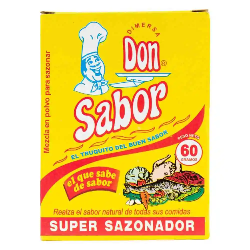  Don Sabor Condimento Súper Sazonador