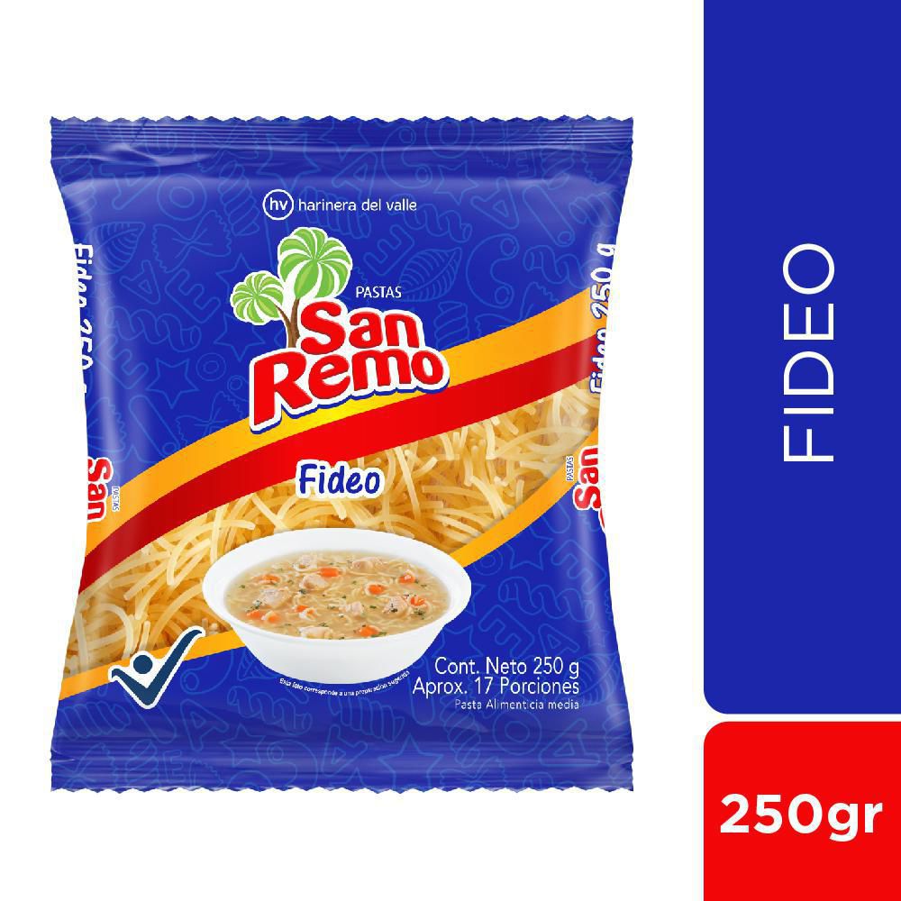 San Remo Pasta Fideos 250 g