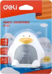 Deli Sacapuntas Doble de Pingüino