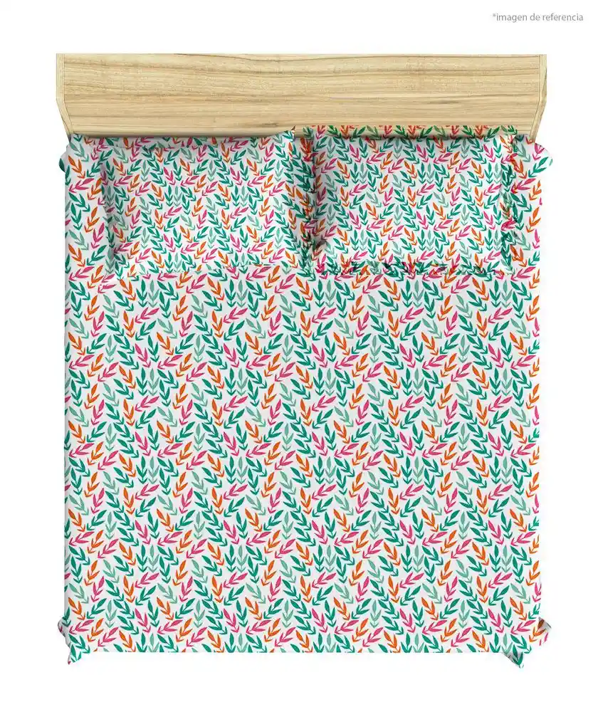 Éxito-semij/cama 100% Pol Est Samy 3-d Estampado