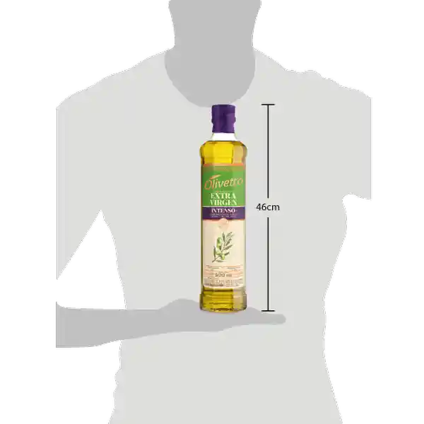 Aceite de oliva Olivetto Intenso vidrio 500 Ml