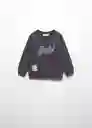 Sudadera Yeah Niños Antracita Talla 70 Mango