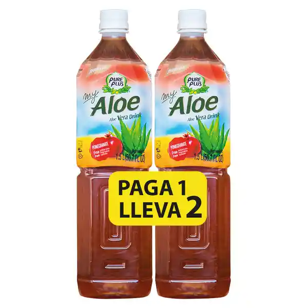 Pure Plus Pack Bebida Aloe Vera Pome