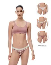 Panty Brasilero Tiro Medio L-surtido