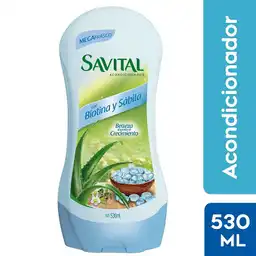 Savital Acondicionador con Biotina y Sábila