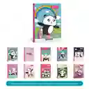 Keepermate Cuaderno Panda Land Rayado Cosido