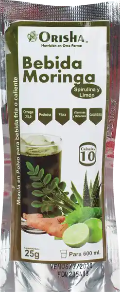 Orisha Mzcl En Plvo Moringa-Spiuli-Im 1 Und