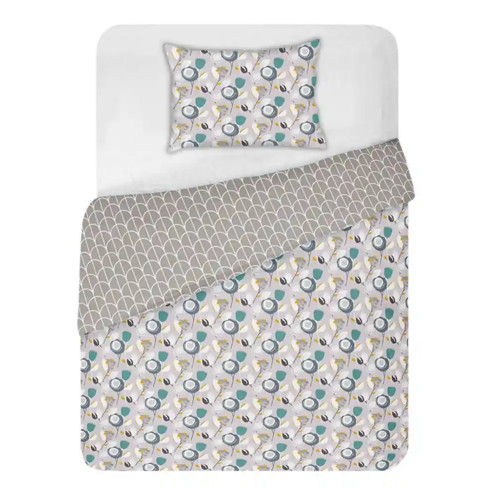 Edredon S Mottas Sencillo (100 X 190 Cm) Polialgodón 25960275