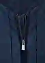 Chaqueta Cazadora Bessie Tejano Oscuro Talla L Mujer Mango
