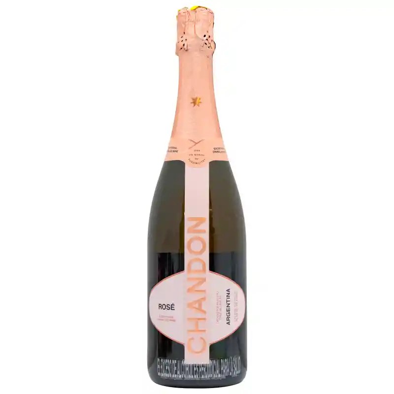 Chandon Vino Espumoso Rosé Botella 750 ml