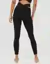 Leggings Regular Aerie Negro Talla LG American Eagle