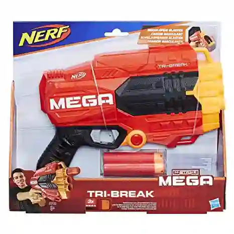 Nerf Lanzador Mega Tribreak E0010