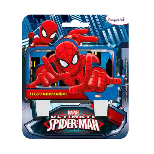 Sempertex Velita en Bloque Spiderman