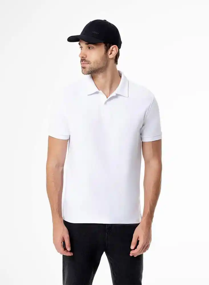 Polo Polo L-blanco