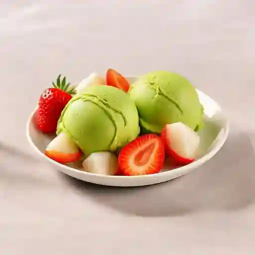 Helado De Te Matcha