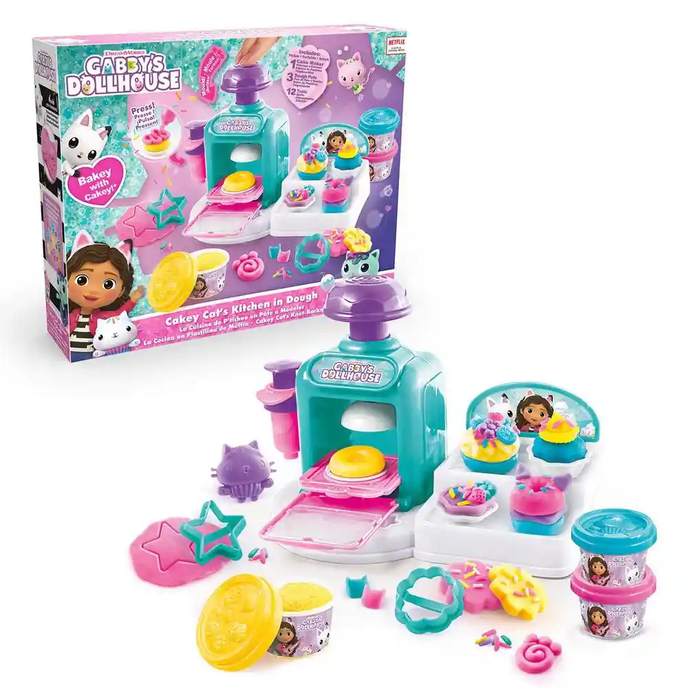 La Cocina de Cakey Cat en Masa Canal Toys