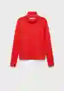 Saco Jersey Poma Rojo Talla M Mujer Mango