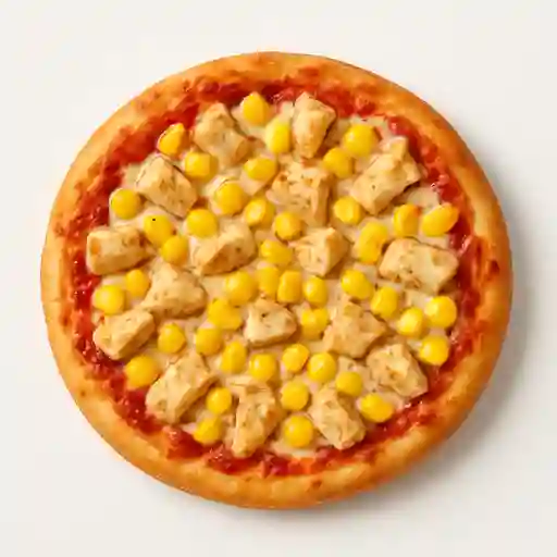 Pizza Pollo y Maíz Personal