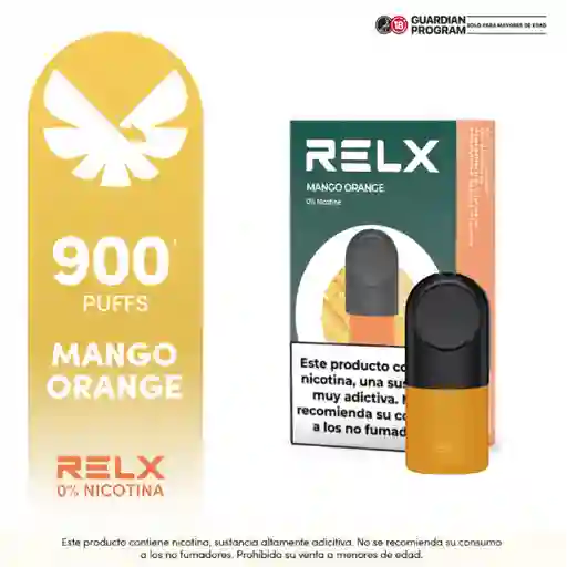 Relx Pod Vape Recargable Mango Orange 0%