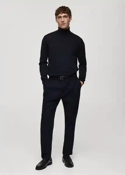 Buzo Jersey Willyt Navy Talla XL Hombre Mango