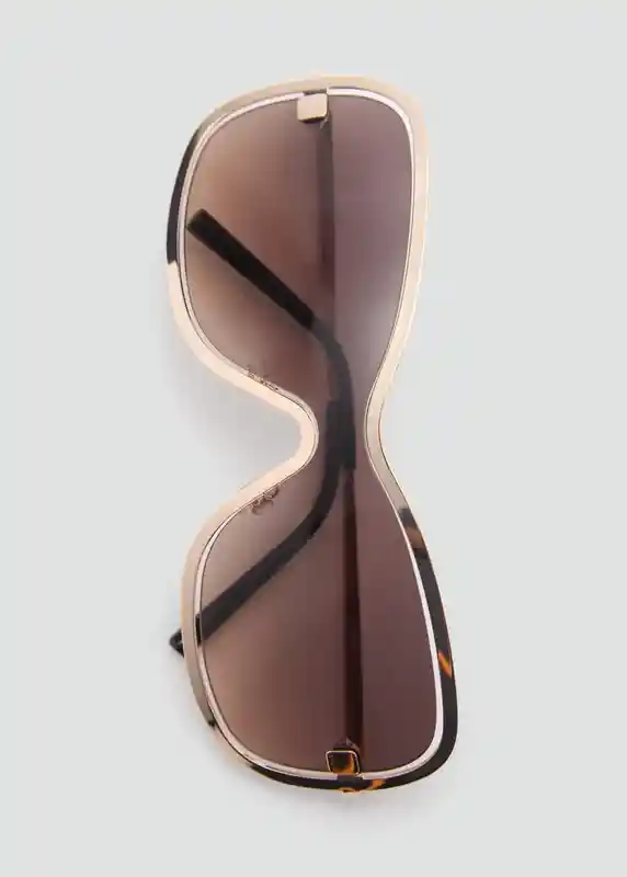 Gafas de Sol Olivia Oro Talla 99 Mujer Mango