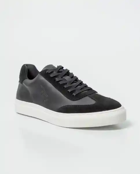 Tenis Cortos Timeless Negro Sombrio Ultraoscuro 40 Chevignon