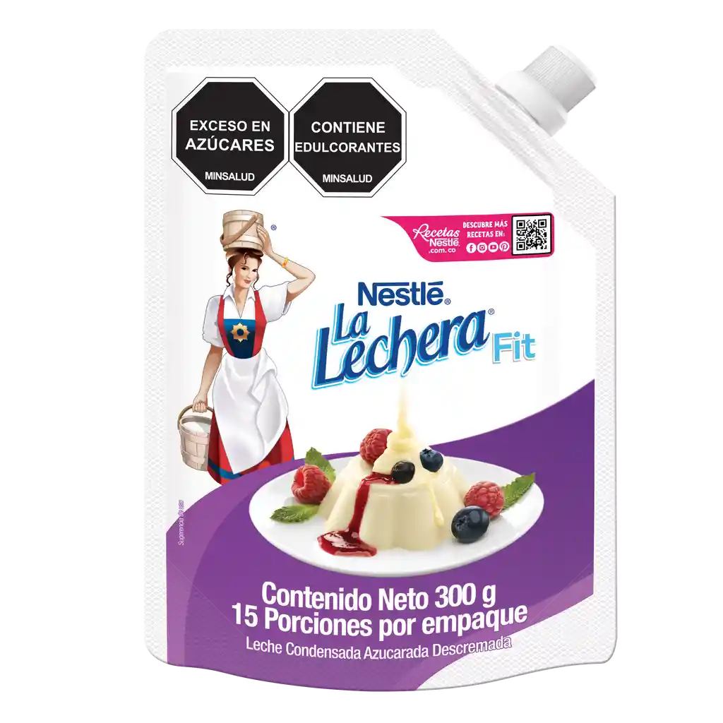 Leche condensada LA LECHERA FIT descremada x 300g