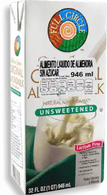 Full Circle Leche de Almendras Original 