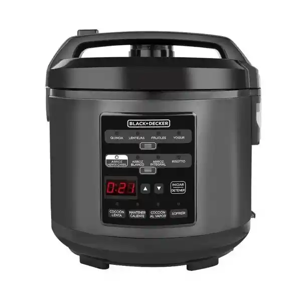 Black + Decker Olla Digital Negra MCH14