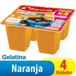 AlqueriaGelatina Naranja Fortikids