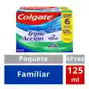 Crema Dental Colgate Triple Accion 125ml x6