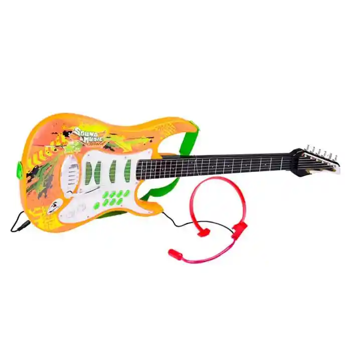 Guitarra Con Microfono Happy 1 U