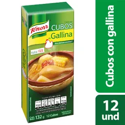 Knorr Caldo en Cubos de Gallina