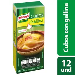 Knorr Caldo en Cubos de Gallina